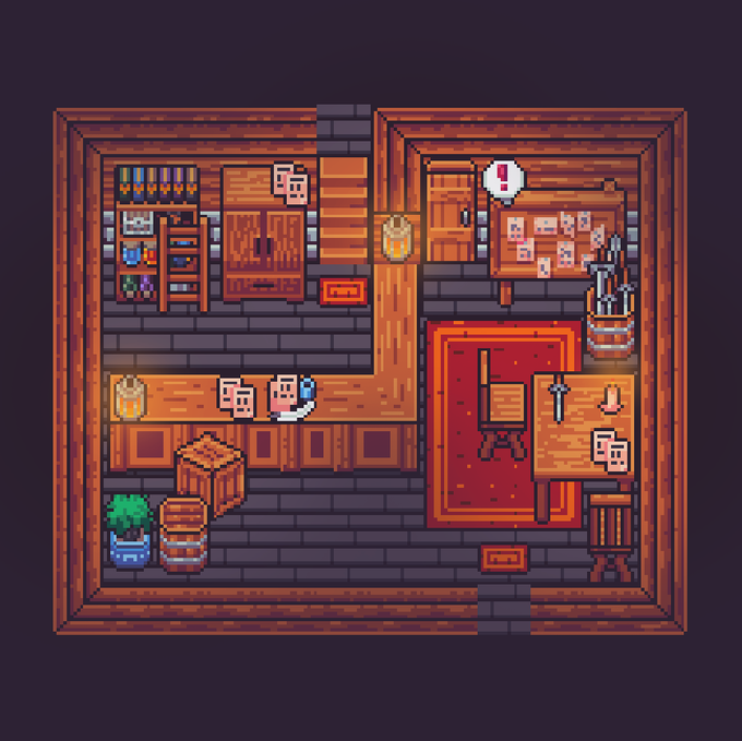 JohnK_RM's tweet photo. ¿Que juegos de estilo #rpg jugaste? el arte del #Pixerlart es fantástico, creo que buscare algunos tutoriales de como hacerlos 
#Pixelmaker https://t.co/GYszwhUben