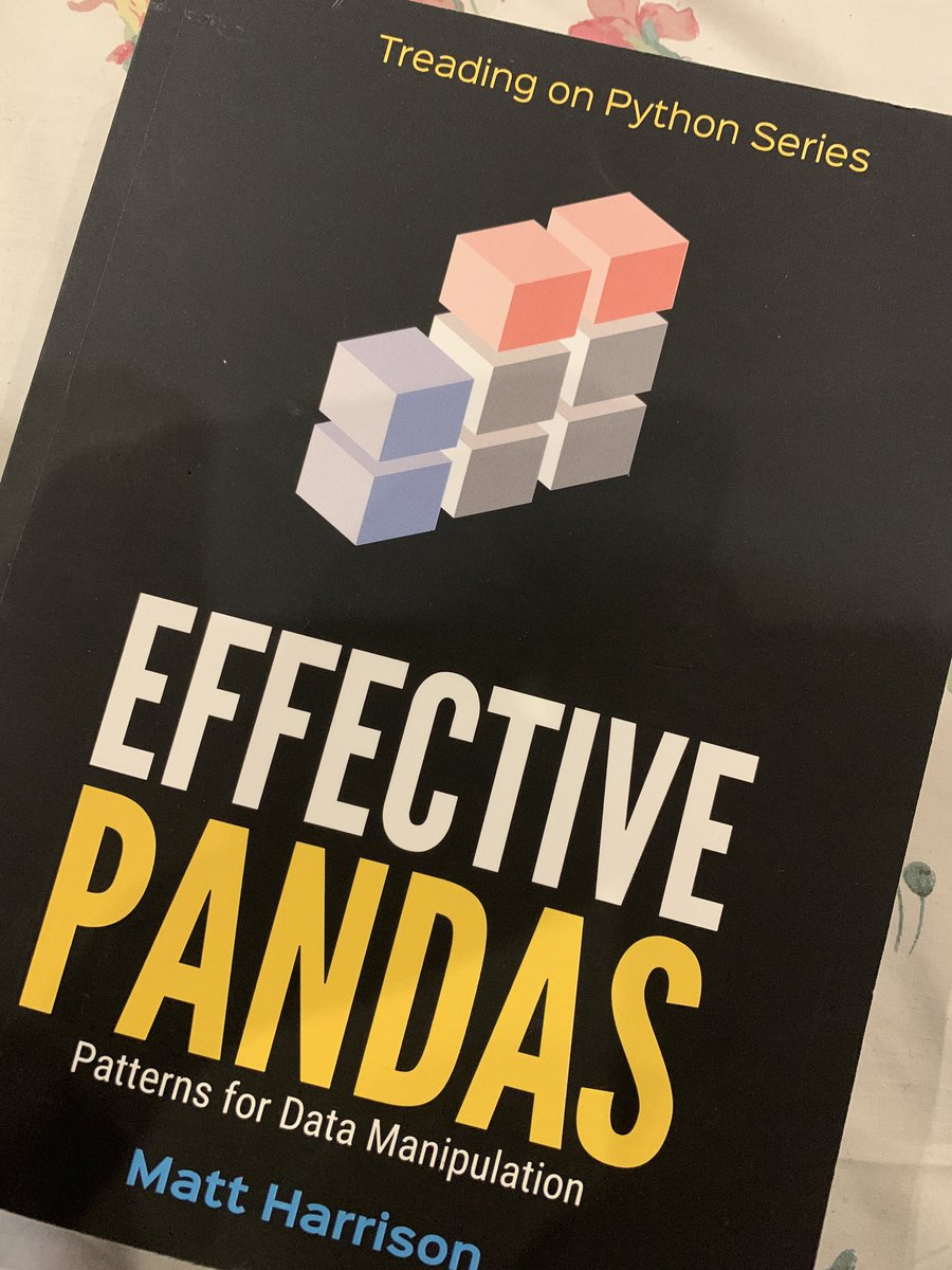 muntazirabidi's tweet photo. #effectivepandas #DataScience #python #datamanipulation -@__mharrison__ https://t.co/8izRg9uGF2