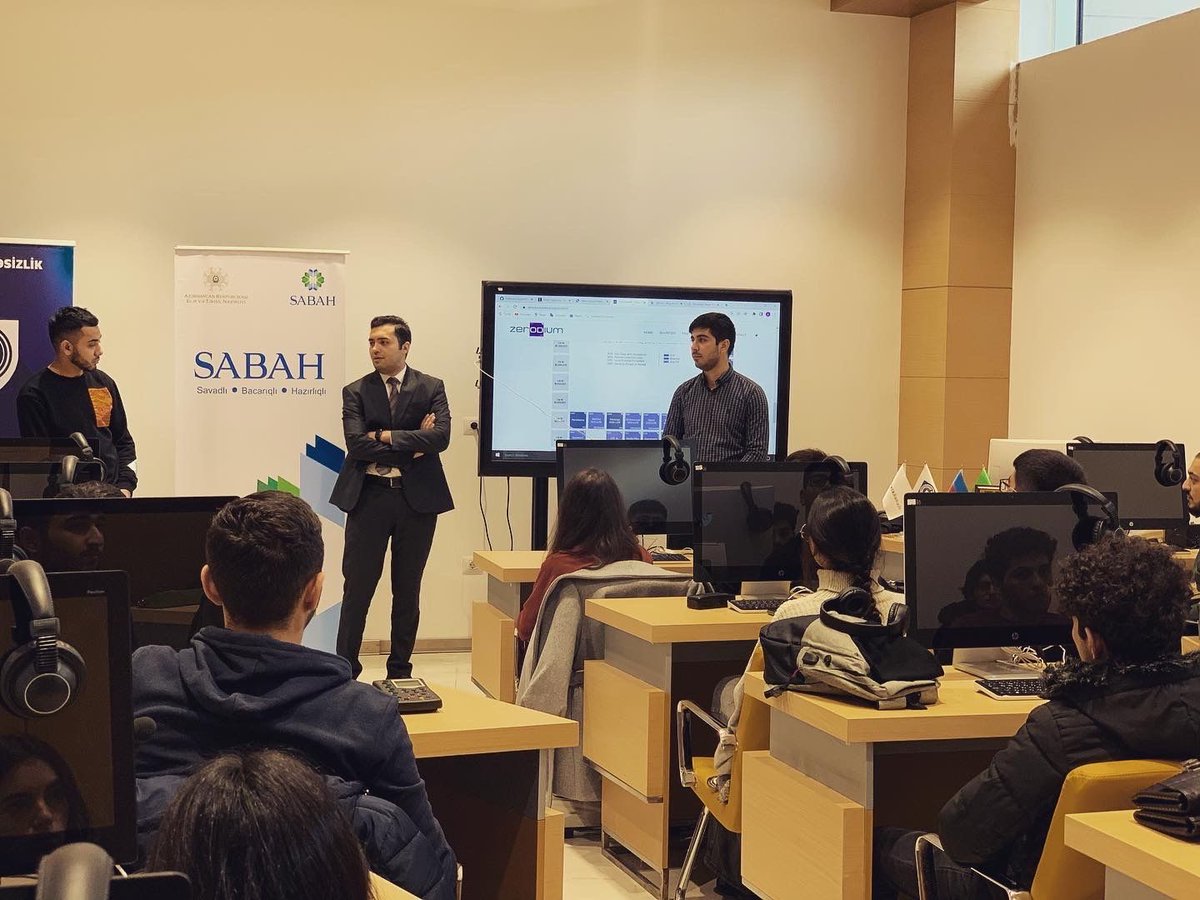 kiberplatforma's tweet photo. Kiber Təhlükəsizlik Platforması, Bakı Gənclər Mərkəzi və Bakı Dövlət Universitetinin SABAH qruplarının birgə təşkilatçılığı ilə kibertəhlükəsizlik təlim proqramı uğurla tamamlanmışdır. #kibertəhlükəsizlik @sahinaliyev1 #kiberplatforma #sibergüvenlik #cybersecuritytraining https://t.co/l01635klLO