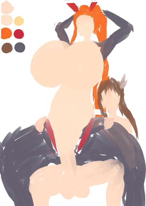 うん

 思った通り絵筆よろしく色そのものでアタリを取ると超簡単に形取れるわ、良い発見ができたのじゃ 