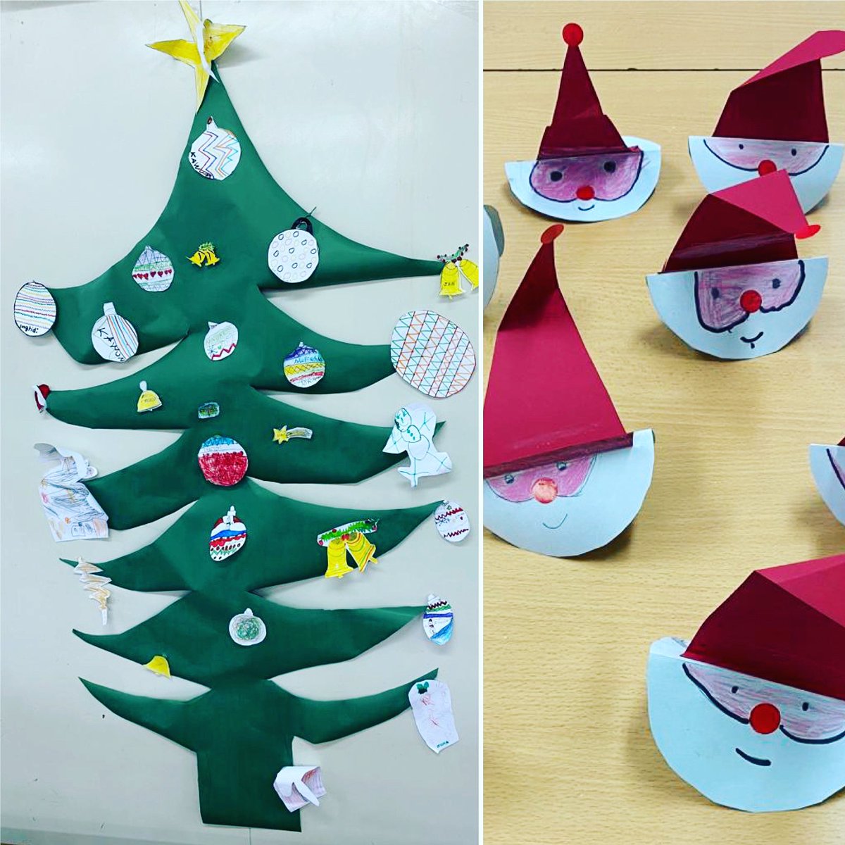 Manualitats de Nadal🎄✨#EscolaMariaPagèsiTrayter #Ordis