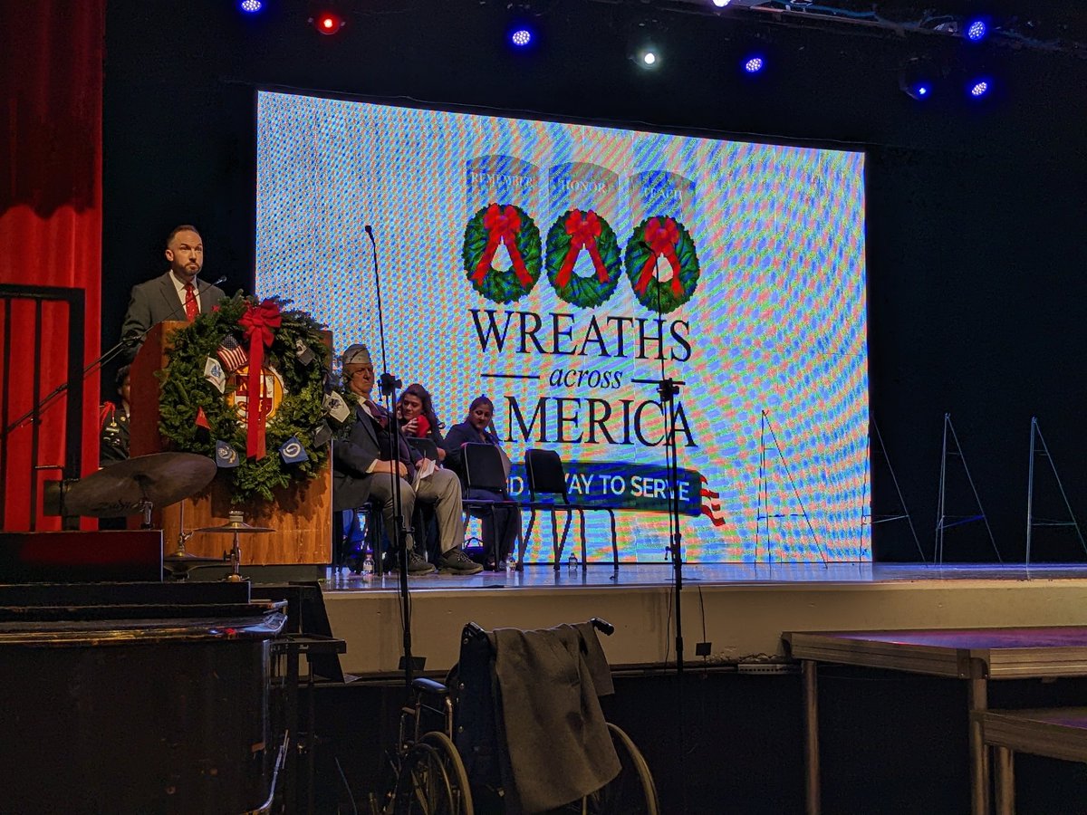 Tony Gasper (@drtonygasper) on Twitter photo We are honored to host a convoy stop for <a href="/WreathsAcross/">Wreaths Across America</a>. This charity pays special honor to our nation's Gold Star and Blue Star families. Thanks to <a href="/gilsimmons/">Gil Simmons</a> for serving as emcee.
#THISisNewBritainHighSchool
<a href="/CSDNBCT/">Consolidated School District of New Britain</a>
<a href="/CTNBHS/">New Britain High School</a> We are honored to host a convoy stop for <a href="/WreathsAcross/">Wreaths Across America</a>. This charity pays special honor to our nation's Gold Star and Blue Star families. Thanks to <a href="/gilsimmons/">Gil Simmons</a> for serving as emcee.
#THISisNewBritainHighSchool
<a href="/CSDNBCT/">Consolidated School District of New Britain</a>
<a href="/CTNBHS/">New Britain High School</a>