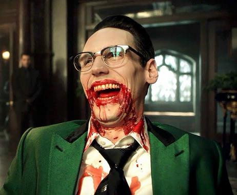 RiddlebirdWeek's tweet photo. Day 13 of #RiddlebirdAdvent and the start of our third week of prompts. So how's this for injuries, a stubborn Riddler from #Gotham https://t.co/Cj8a0BI9fY