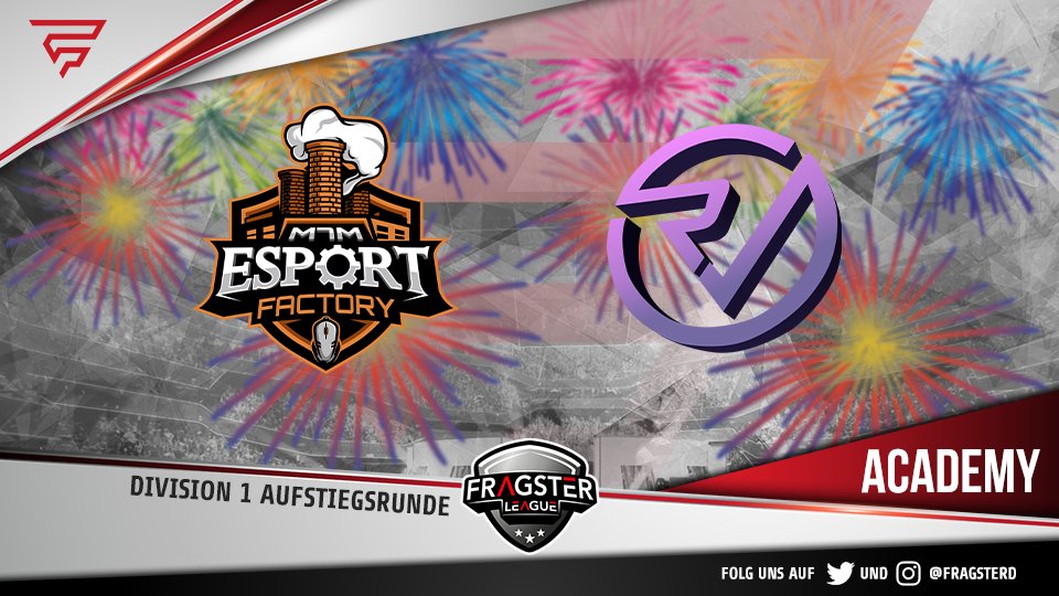 Die Academy Liga ist ebenfalls beendet! Danke an alle Teams, fürs Mitmachen! 💪

Wir gratulieren:
🥇<a href="/EsportFactoryDE/">Esport Factory</a>
🥈 <a href="/RVMultigaming/">Reveal Multigaming</a> Talents

zum Erreichen der Aufstiegsrunde! 

<a href="/KungFu_AJ/">AJ</a> 
<a href="/kanershi/">Kanershi</a> 
<a href="/leytoNcs_/">leytoN</a> 
<a href="/flix795/">Flix795</a> 
@ICsgo1 
Starke flawless Saison von euch!
#FragsterLiga