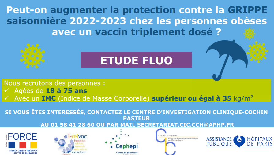 CIC1417's tweet photo. Pour plus d'information:
📧 mathilde.favreau@aphp.fr
☎ 01 42 34 83 95 https://t.co/37VVP4UJ6I