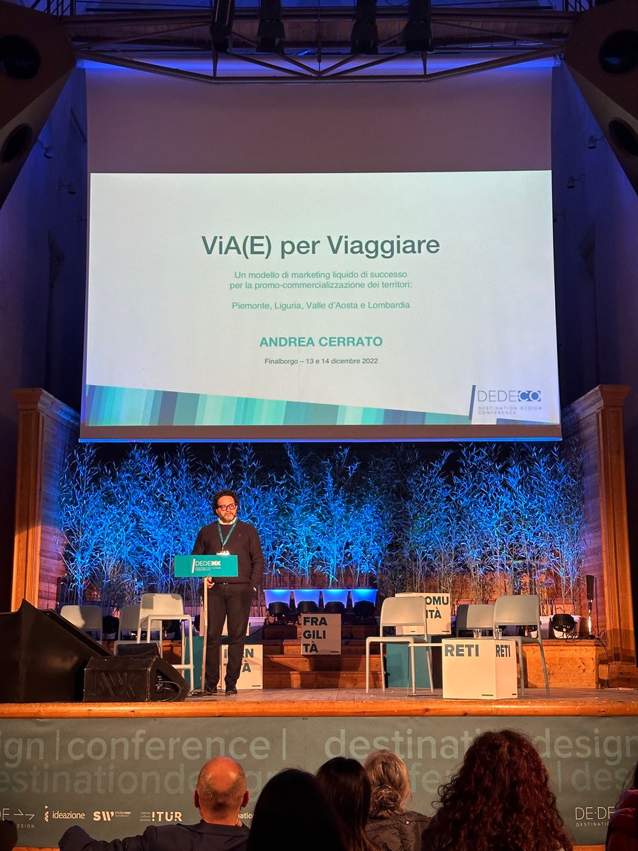 𝐄𝐒𝐏𝐄𝐑𝐈𝐄𝐍𝐙𝐄 𝐃𝐄𝐈 𝐓𝐄𝐑𝐑𝐈𝐓𝐎𝐑𝐈
Le reti territoriali che funzionano: 𝐈𝐥 𝐩𝐫𝐨𝐠𝐞𝐭𝐭𝐨 𝐕𝐢𝐀(𝐄).
Ce lo racconta 𝐀𝐍𝐃𝐑𝐄𝐀 𝐂𝐄𝐑𝐑𝐀𝐓𝐎, Presidente Federazione dei Consorzi Turistici del Piemonte.
#DEDECO2022 #maneggiareconcura