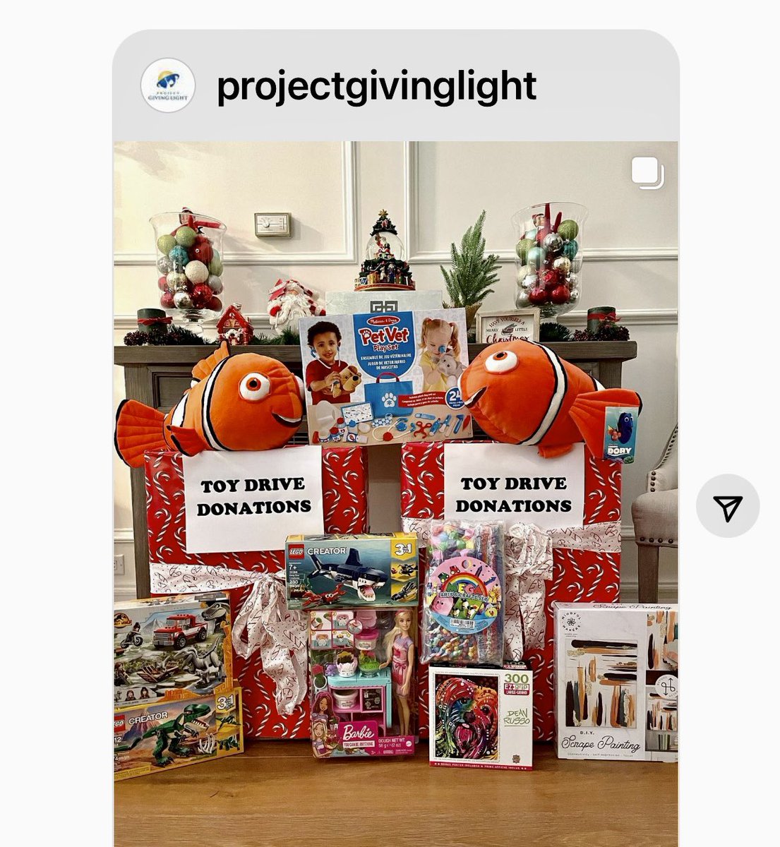PRIDE in the HS and MS ASB programs  for their efforts in collecting toys for kids in need with Project Giving Light  this holiday season. And extra thanks to our local "sign lady" and CdM PTA board member Lorie Swatsek for her organizational work in making it happen! 💙🔱💙