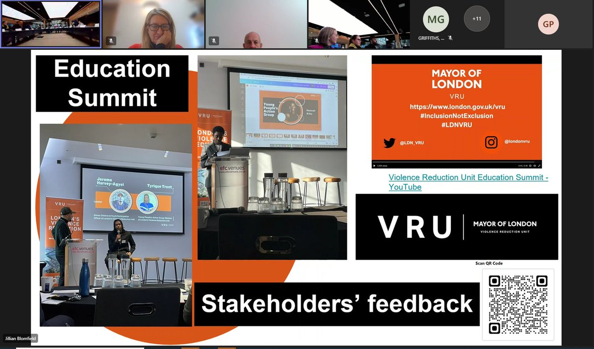 LDN_VRU's tweet photo. 🔊 We met with our Partnership Reference Group today to update on work we're doing to tackle violence and deliver positive opportunities for young people.

📚 @TenderUK &amp; @nurtureuktweets joined us to update on our education programme and #InclusionNotExclusion campaign. https://t.co/5yg97XkBsv