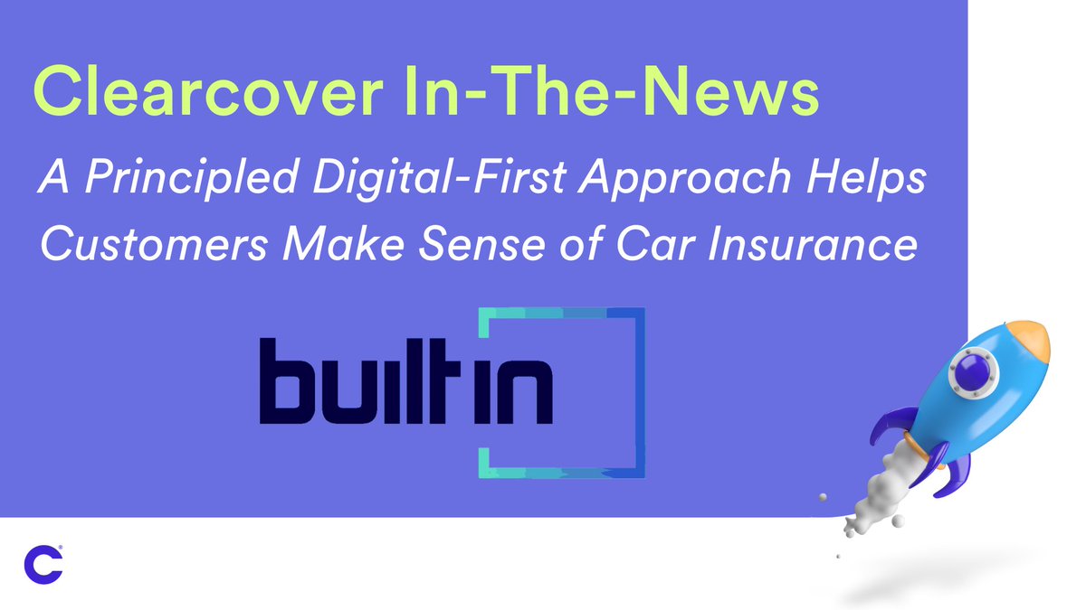 clearcover's tweet photo. Clearcover’s Brent Walker, Chat Shah and Jerry Claghorn sat down with @BuiltInChicago to talk about how our digital-first approach is stirring up the traditional car insurance industry. 

https://t.co/21bdoqJwt7 

#digitalfirst #carinsurance https://t.co/Ah4wbRxcNs