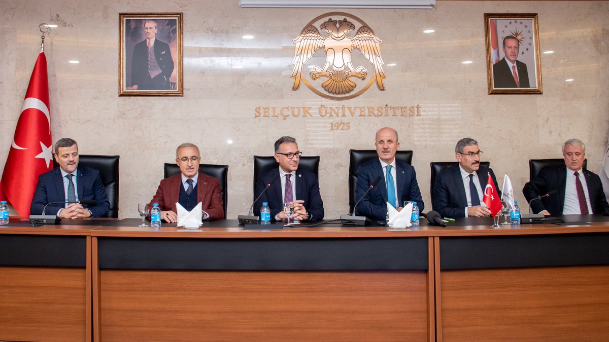 selcukuniresmi's tweet photo. Üniversitemiz Senato Toplantısı, Yükseköğretim Kurulu Başkanı Sayın Prof. Dr. @ErolOzvar’ın katılımıyla gerçekleştirildi. 

#SürdürülebilirBirKampüs https://t.co/pYNgqL7v5d