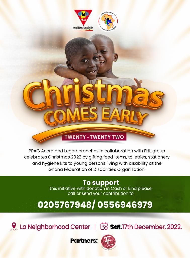 YAMghana's tweet photo. It's that time of the year again! Support a good course as @PPAGGhana, @YAMghana in collaboration with @groupfhl makes a donation at the Ghana Federation of Disabilities Organization. 

Donate Today via 0205767948 /0556946979 !!!

YAMghana- Join the Action, Protect the Future ‼️ https://t.co/0SmjMHDG0e