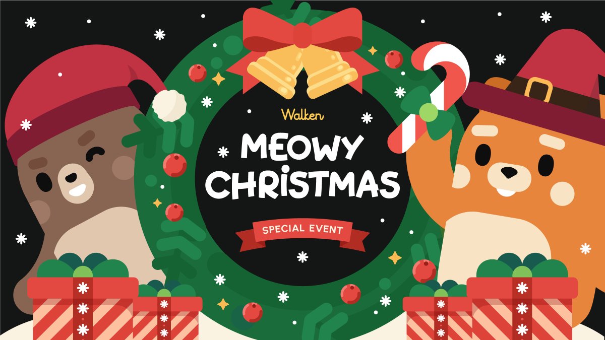 walken_io's tweet photo. 🎄MEOWY CHRISTMAS IN WALKEN!

A new event, new terrific items 🎅 and joyful gifts are on the horizon!

🗓 Dec 14, 12 PM UTC — Dec 24, 12 PM UTC
🎁 Christmas Lootbox Lottery
🥳 Christmas Wheel
😺 Fusion Event later in December!

📜 Detailed info: https://t.co/Erl4SgSriI
#walken_io https://t.co/JDUhlYD2by