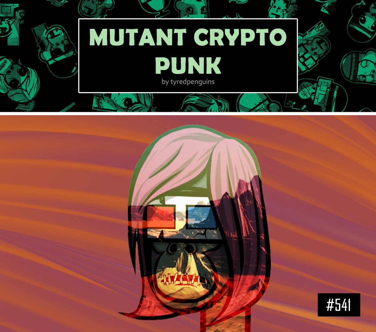 BHlrqahExrjiHFQ's tweet photo. Hi!
Mutant Crypto Punk
Collection available on OpenSea!
Click here👉 https://t.co/kkxY6IXeqX
Volume 12.1 ETH, price < 0,01 ETH

#MutantCryptoPunk @TyredPenguins
#NFTGiveaways #NFTCollection 
#OpenSeaNFT #nftcollector #NFTProject
#NFT #NFTs #nftart #NFTCommunity #NFTCommmunity https://t.co/eR6gf08Mzx