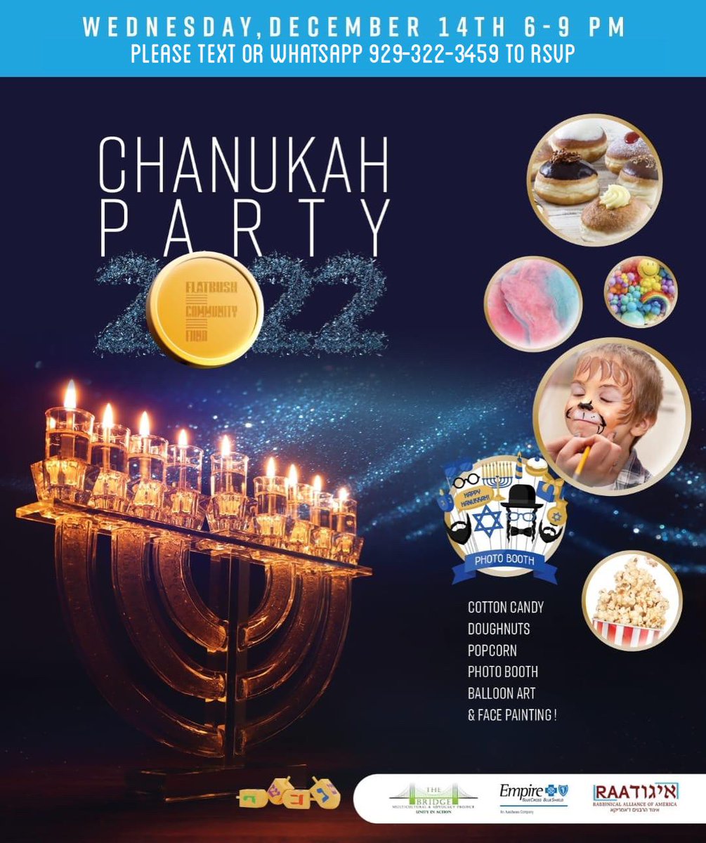 Come join our Chanukah party!!!