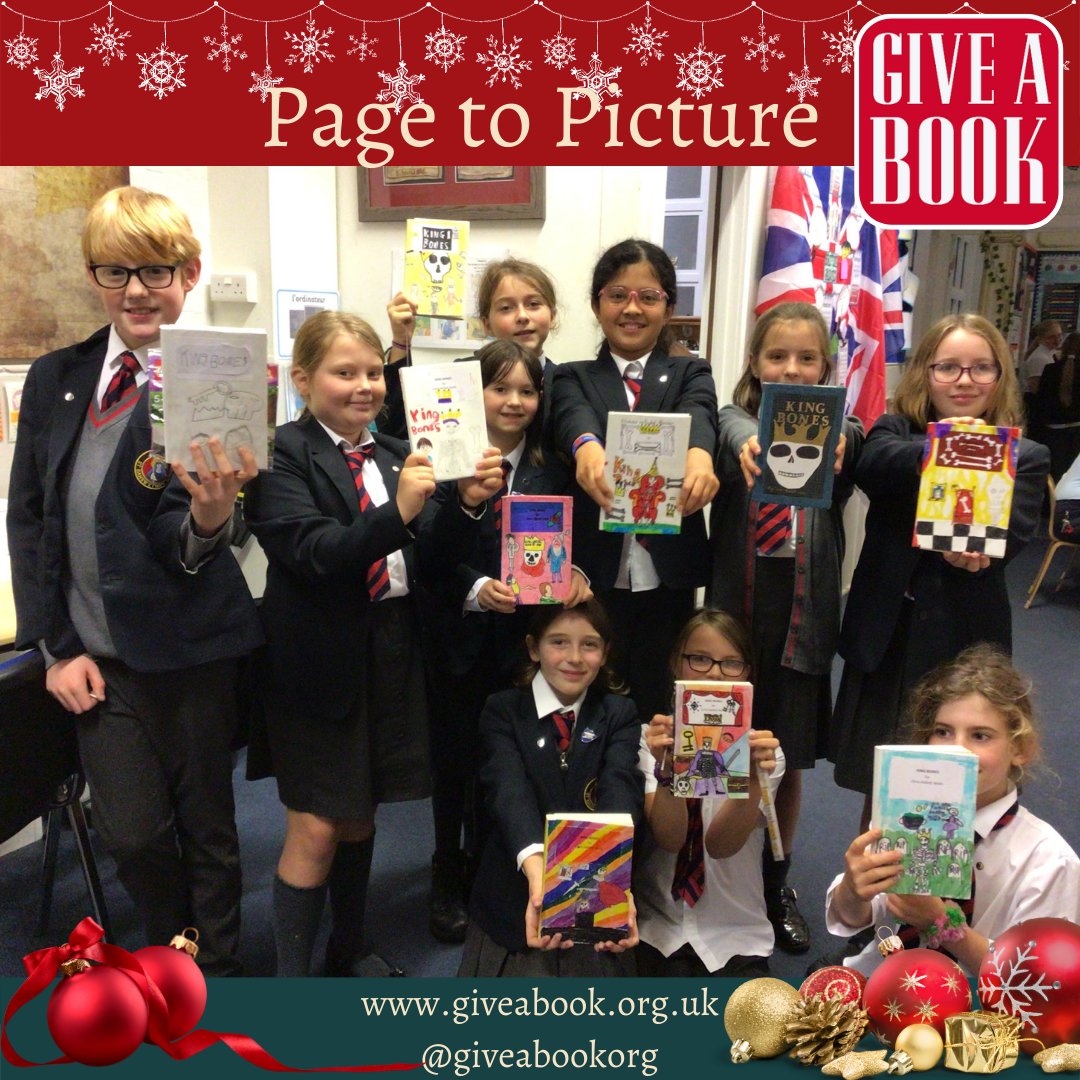 giveabookorg's tweet photo. Our creative book cover design project #Page2Picture continues to grow strong. We recently sent copies of #KingBones by #ChrisHallattWells to St Eanswythe’s and here are the results!🎨
“It has made me read more because it made me like reading.”💭
#P2P #Giveabook #booksforall https://t.co/Yf11AUmLbQ