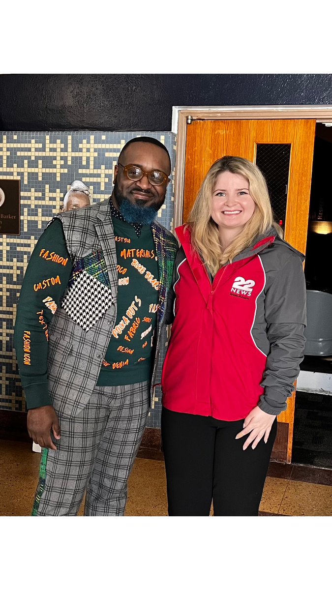 kayleighcthomas's tweet photo. I had the honor of interviewing International Fashion Designer/Tailor Justin Haynes today! Absolute inspiration! https://t.co/E6ra9MiP6C
