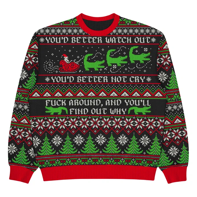 FAFO Holiday Sweater  待て、このセーターはさすがに欲しい 