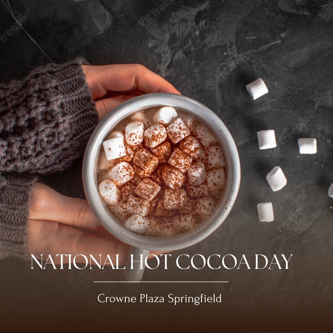 Nothing beats mornings with a cup of hot cocoa. Celebrate National Hot Cocoa Day the best way with some hot cocoa from Harvest Bakery- located on-site. ☕️