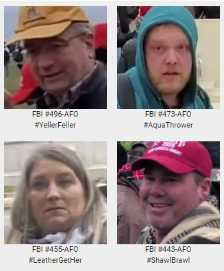 SeditionHunters's tweet photo. Wanted for crimes committed at the Capitol on Jan 6, 2021. Please share across all platforms. #DoYouKnow these individuals?? Please contact the FBI  #Jan6  #CapitolAssault #Justic4J6 https://t.co/31k4N1r5Oa  More info https://t.co/THAe9NHjHZ https://t.co/H295nSQTU2