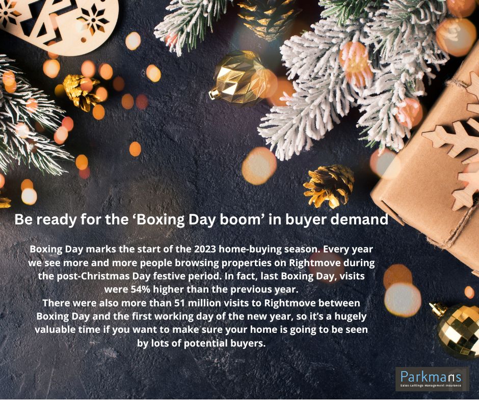 LetParkmans's tweet photo. Be ready for the ‘Boxing Day boom’ in buyer demand
Call us today on 01495 244444 option 2 to get your property on the market in time for the Boxing Day boom https://t.co/jPoQQ2ZgN6