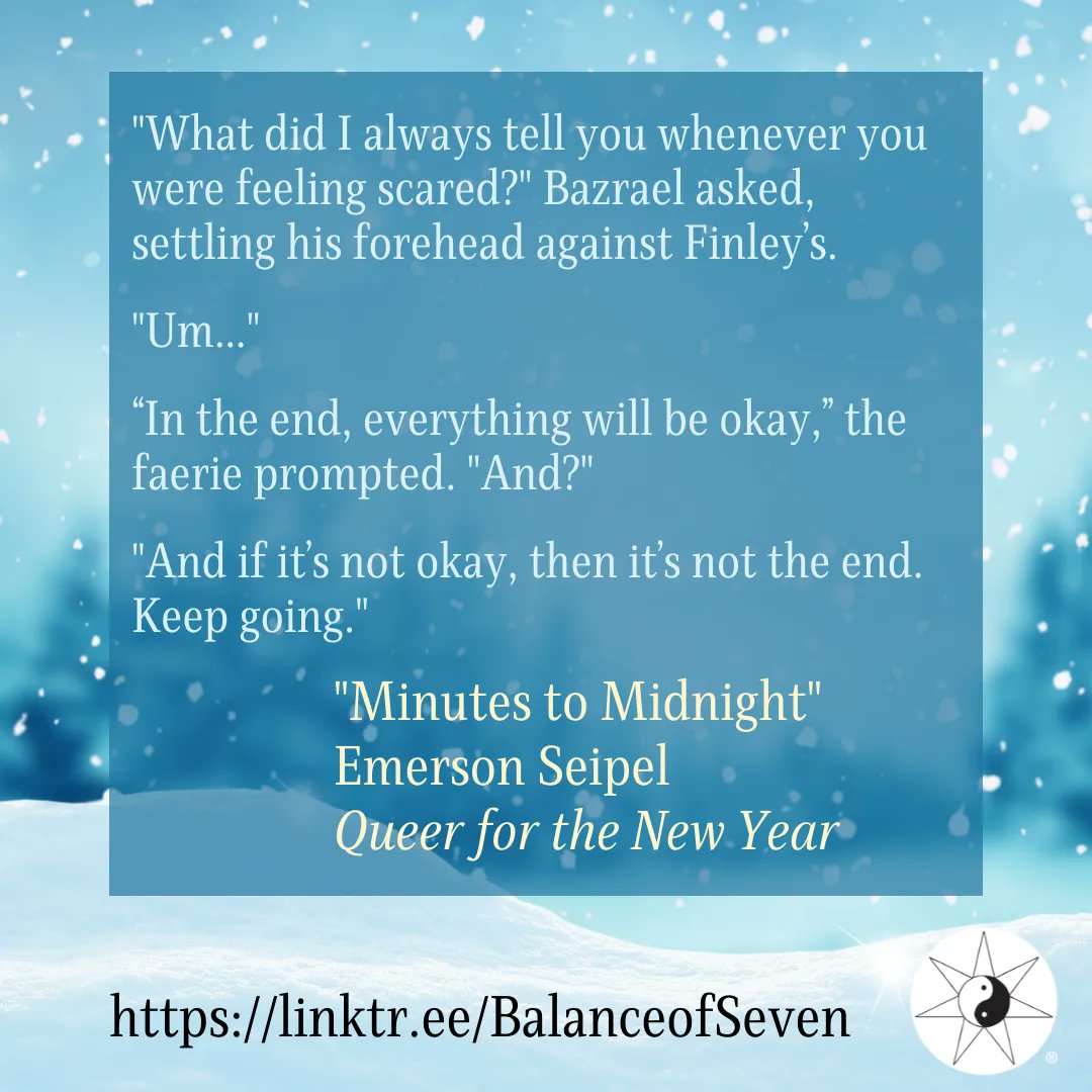LexTheAuthor's tweet photo. Our final teaser is from "Minutes to Midnight" by Emerson Seipel. 

#BalanceOfSeven #QNY #LGBTQ #LBGTQIA #BookRelease https://t.co/Y1GI1FYWyE