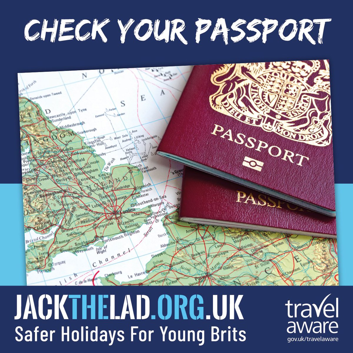 Check your #passport! Many people realise too late that it’s out of date. You need to allow 10 weeks for renewal. See GOV.UK website to get it sorted. Great advice here too: <a href="/FCDOtravelGovUK/">FCDO Travel Advice</a> <a href="/ABTAtravel/">ABTA</a> #passport #travelaware