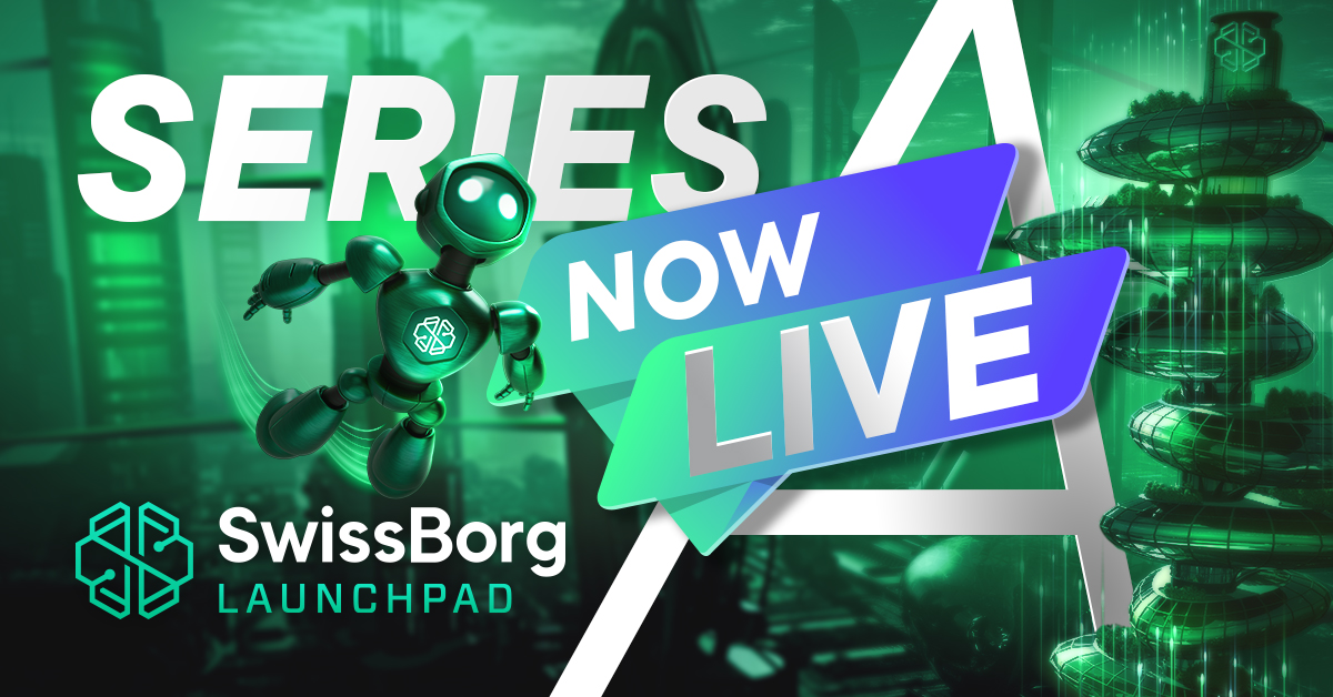 swissborg's tweet photo. 🛸Want to own a share of the future? Series A of our Launchpad is NOW open to all futurists: https://t.co/OgWfXNCf04
#Swiss3org #Launchpad #web3 https://t.co/tYQdw8zzza