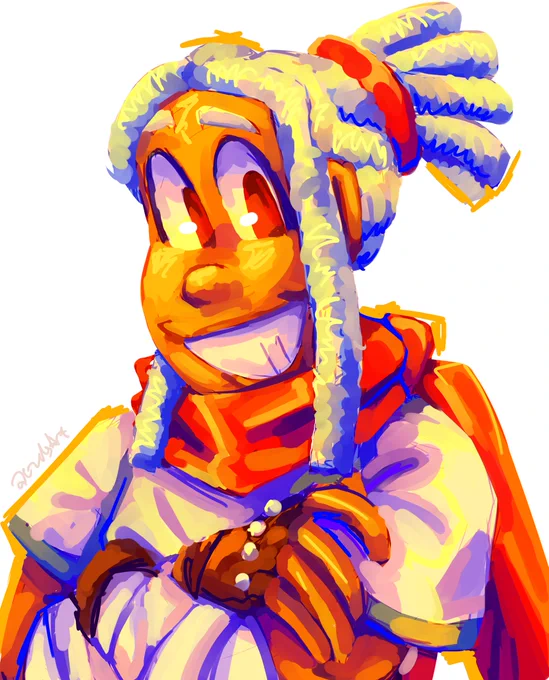 hii little 50 min thing of hooly before i work on comms. quick speedpaint in replies cause i was bored and hadnt done one in a while thumbs up#スライムもりもり #スラもり #rocketslime [gijinka] 