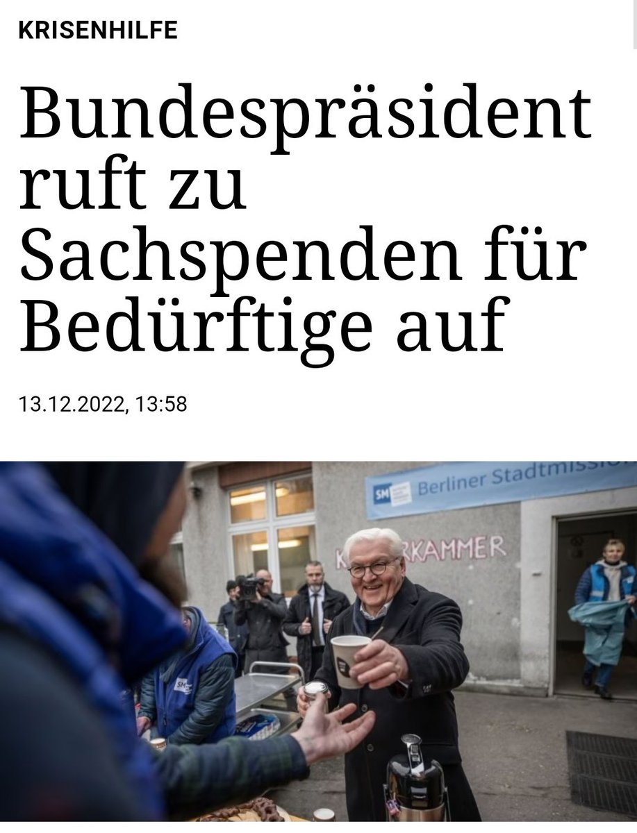 Bedürftigenhilfe privatisieren, läuft