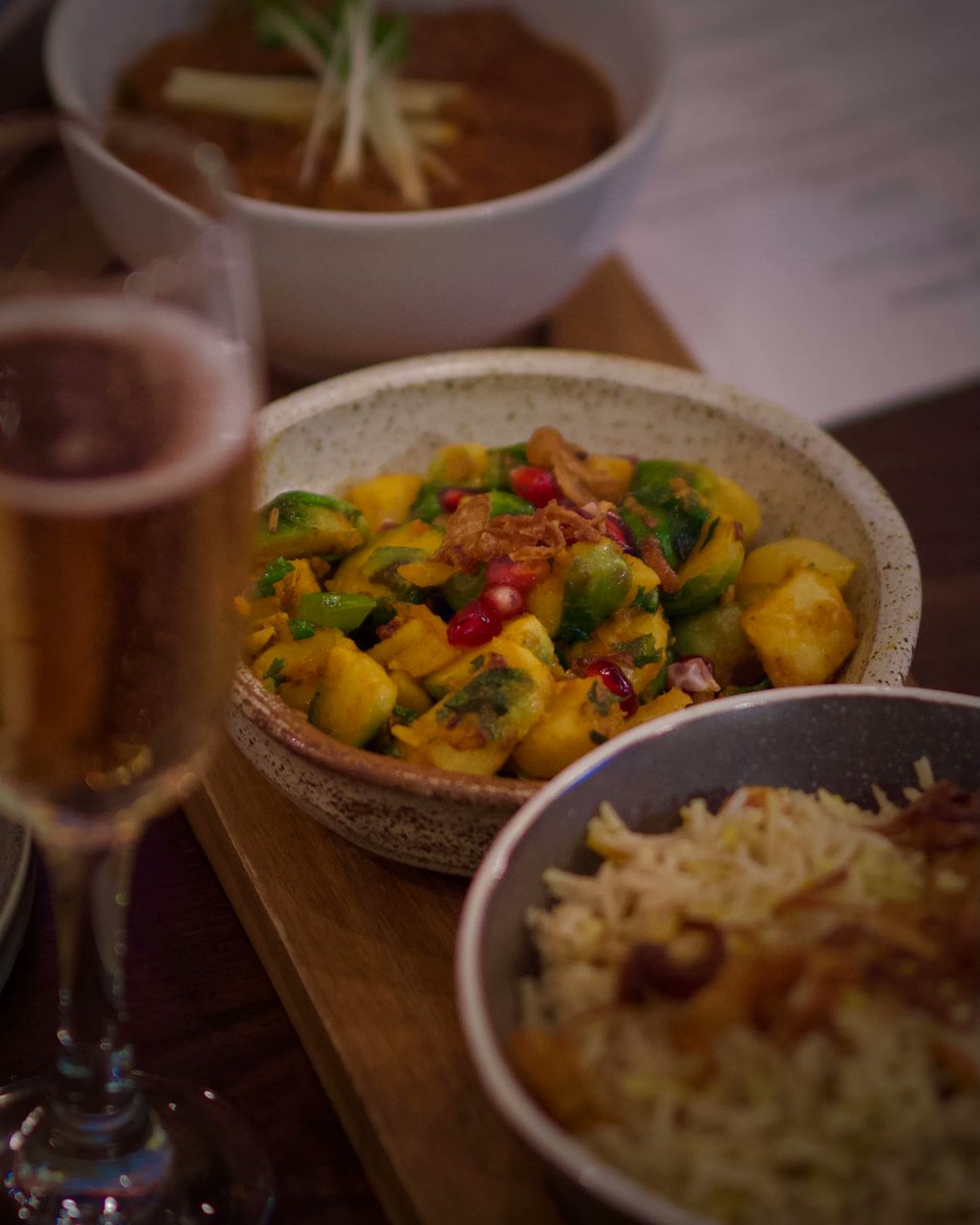 Sprouts, done the Nutmeg way. Our festive menu is now being served throughout December.