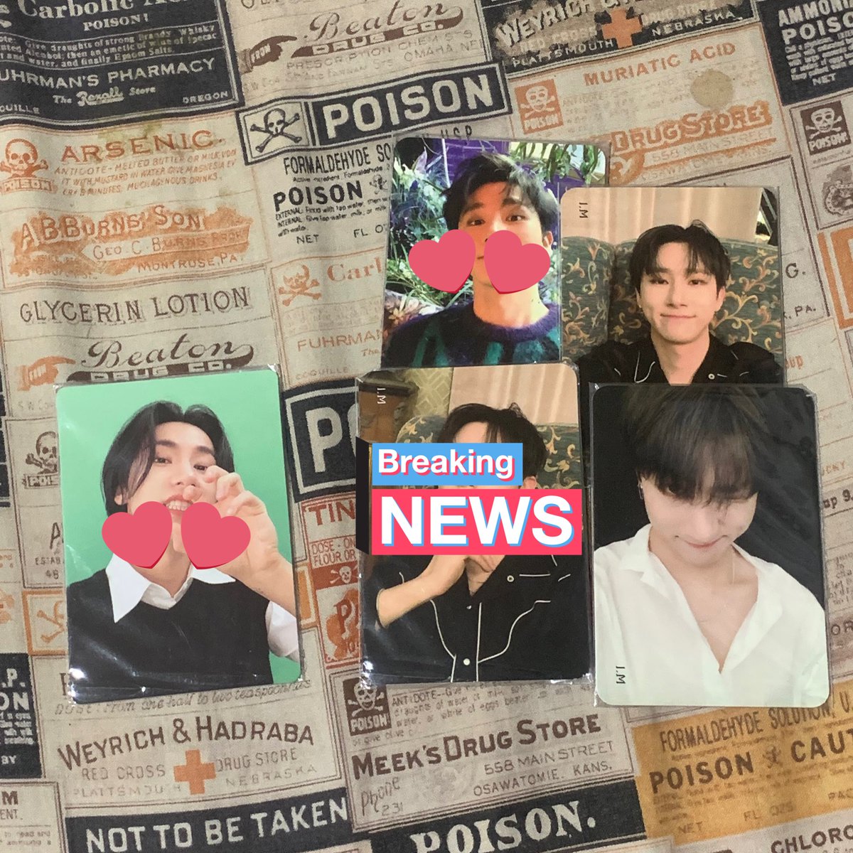 uuwuon's tweet photo. updates:
with hearts — reserved 
ck wah — sold https://t.co/EgsP4ovLVH