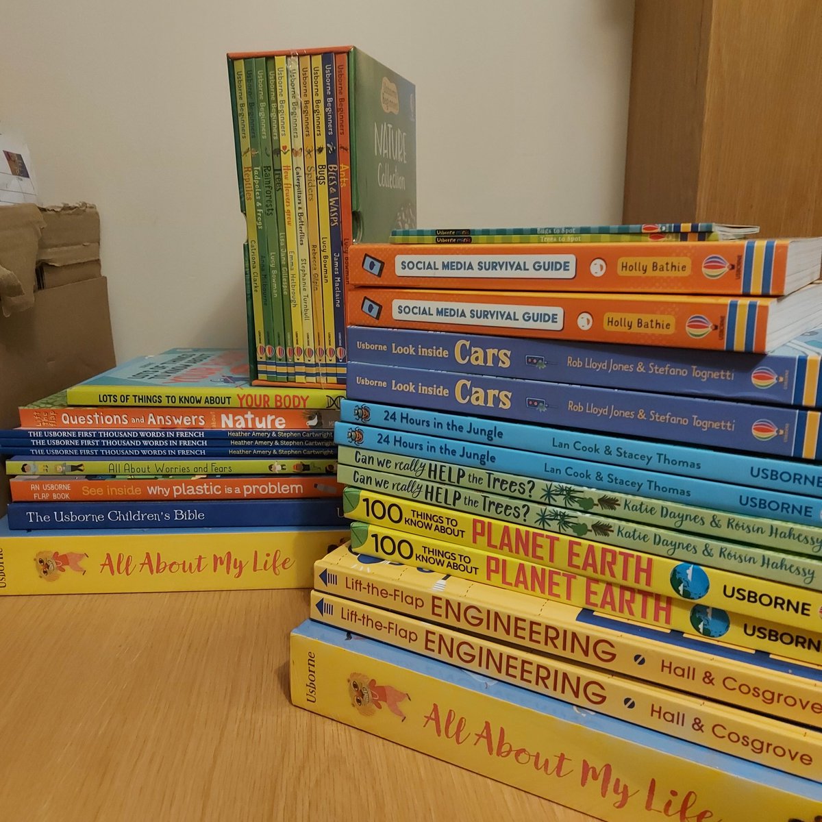 LaurasL_S_L's tweet photo. #FreeBooks for @AbermordduCP delivered this morning along with the children's #BookFair orders.  It has been lovely working with you all, I hope we can get next year's booking in our diaries soon! 💛📚💛 #BooksForSchools
#FlintshireSchools
#KeyStage2Books
#FPBooks
#MyUsborneStory https://t.co/9ZblGAF4yK