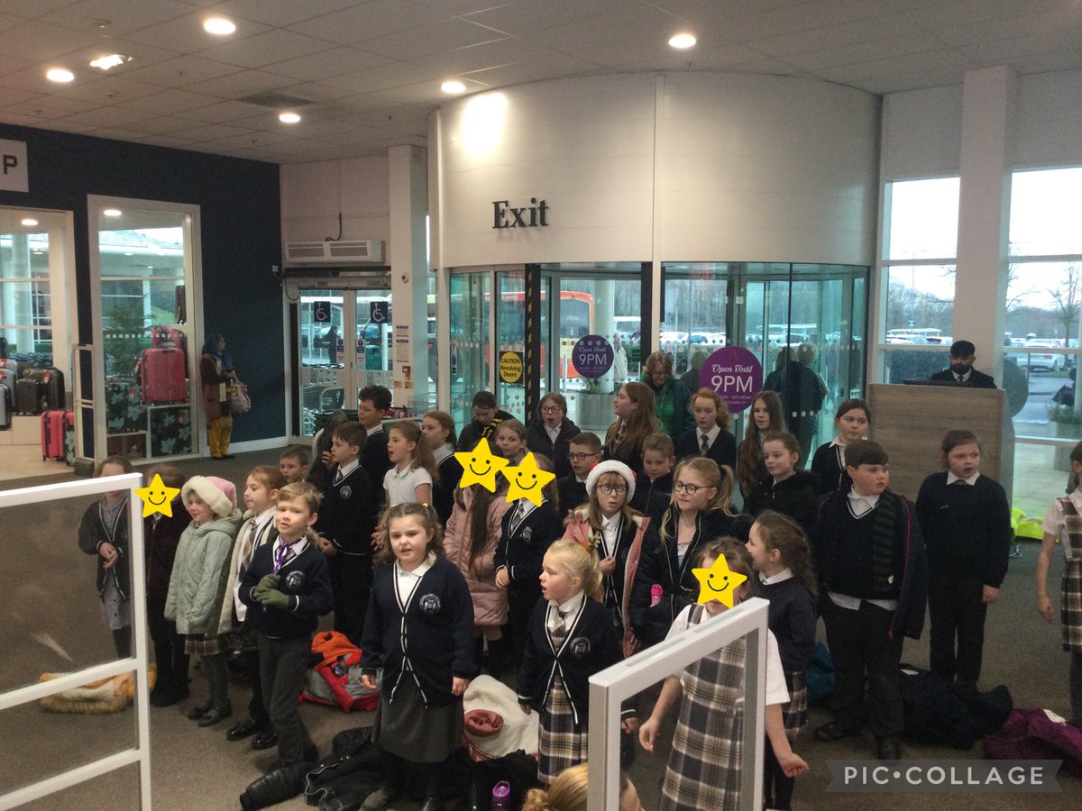 Our Lord Street School choir sang beautifully for the customers and staff at <a href="/BoundaryOutlet/">Boundary Outlet</a> today in their final Christmas performance.
#ChristmasCarols #creatingopportunity