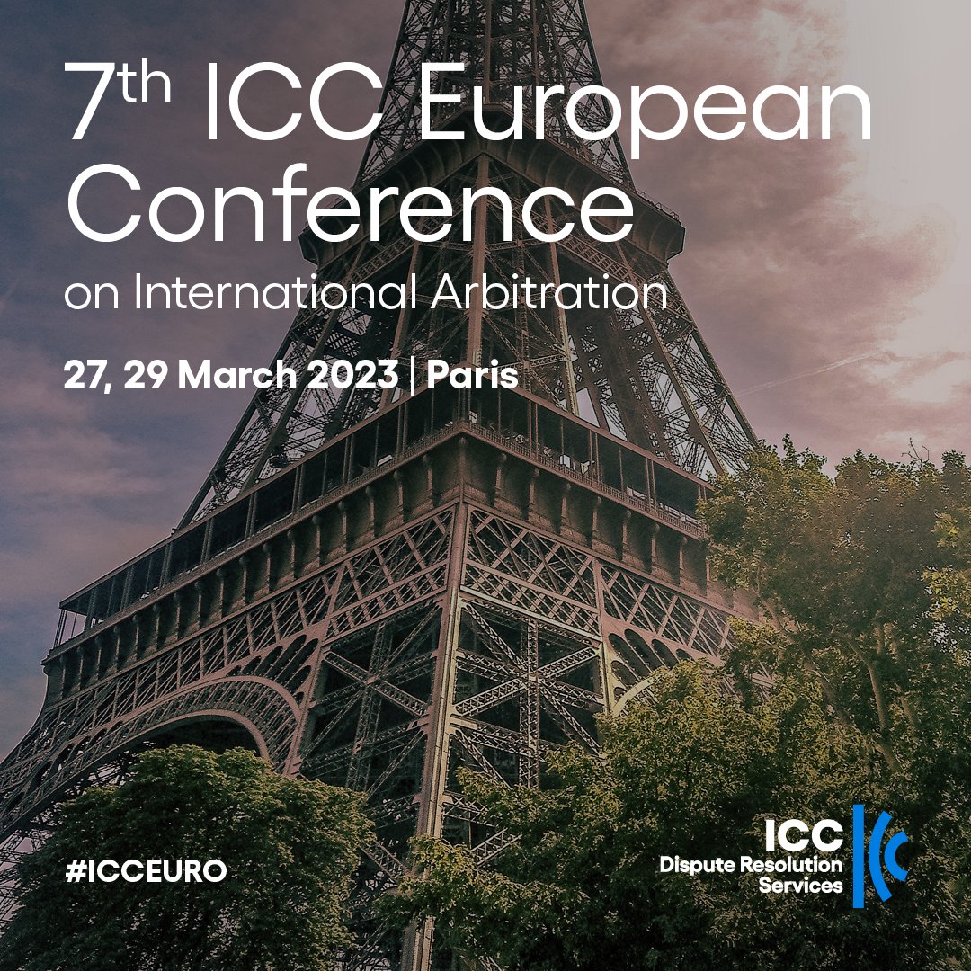 ICC Arbitration (@icc_arbitration) on Twitter photo ๐ฅ๐ฒ๐ด๐ถ๐๐๐ฟ๐ฎ๐๐ถ๐ผ๐ป๐ ๐ฎ๐ฟ๐ฒ ๐ผ๐ฝ๐ฒ๐ป ๐ณ๐ผ๐ฟ ๐๐ต๐ฒ ๐ณ๐๐ต ๐๐๐ ๐๐๐ฟ๐ผ๐ฝ๐ฒ๐ฎ๐ป ๐๐ผ๐ป๐ณ๐ฒ๐ฟ๐ฒ๐ป๐ฐ๐ฒ ๐ผ๐ป ๐๐ป๐๐ฒ๐ฟ๐ป๐ฎ๐๐ถ๐ผ๐ป๐ฎ๐น ๐๐ฟ๐ฏ๐ถ๐๐ฟ๐ฎ๐๐ถ๐ผ๐ป! #ICCEURO
๐ Register now and save: bit.ly/ICCEURO ๐ฅ๐ฒ๐ด๐ถ๐๐๐ฟ๐ฎ๐๐ถ๐ผ๐ป๐ ๐ฎ๐ฟ๐ฒ ๐ผ๐ฝ๐ฒ๐ป ๐ณ๐ผ๐ฟ ๐๐ต๐ฒ ๐ณ๐๐ต ๐๐๐ ๐๐๐ฟ๐ผ๐ฝ๐ฒ๐ฎ๐ป ๐๐ผ๐ป๐ณ๐ฒ๐ฟ๐ฒ๐ป๐ฐ๐ฒ ๐ผ๐ป ๐๐ป๐๐ฒ๐ฟ๐ป๐ฎ๐๐ถ๐ผ๐ป๐ฎ๐น ๐๐ฟ๐ฏ๐ถ๐๐ฟ๐ฎ๐๐ถ๐ผ๐ป! #ICCEURO
๐ Register now and save: bit.ly/ICCEURO