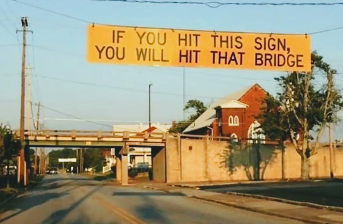 evotransinc's tweet photo. Always read the signs! 

Credit - @truckdriversusa

#Trucker #TruckerLife #CDL #CDS #CDLLife #Transportation https://t.co/yU2X0Br62E