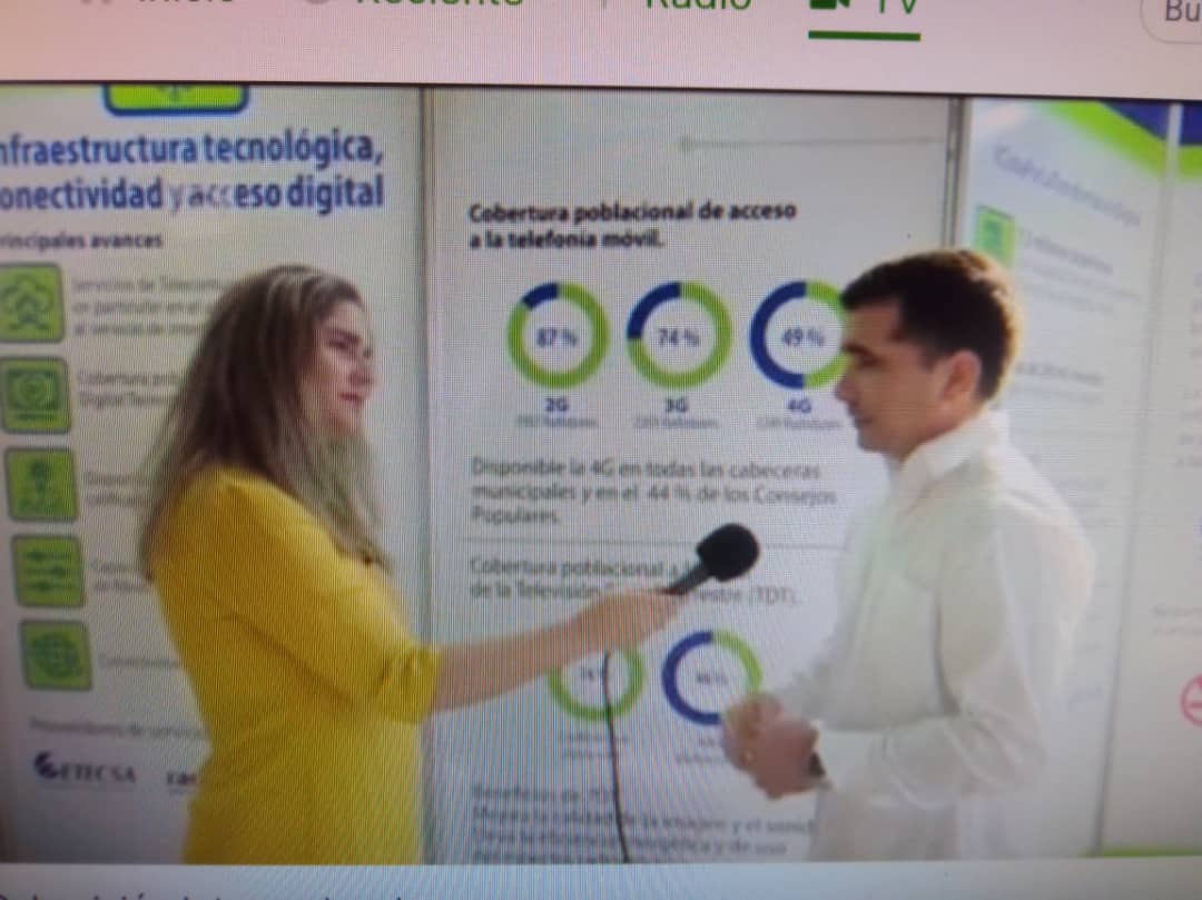 Los jóvenes directivos del <a href="/MINCOMCuba/">Ministerio de Comunicaciones Cuba</a> , lideran la exposición sobre #TransformaciónDigital en el Palacio de las Convenciones, apoyando la Rendición de Cuentas del Ministerio de Comunicaciones ante la  Asamblea Nacional del Poder Popular.
#CubaPorLaTransformaciónDigital