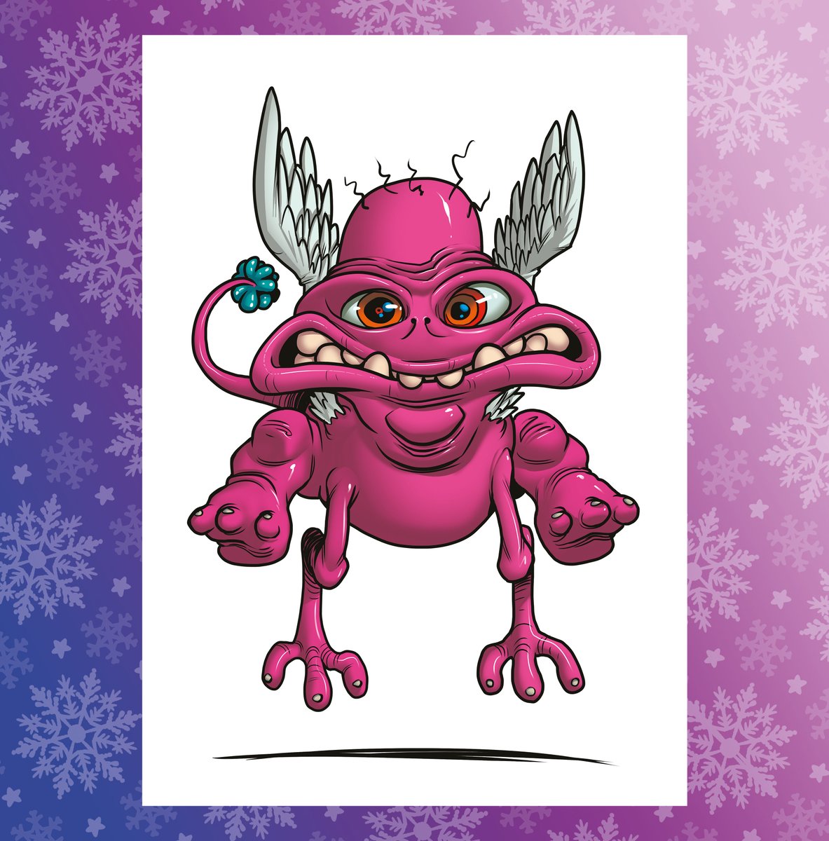 🎄 Day 4 of our 12 Days of Christmas giveaway! 🎄

WIN a Know Your Monsters original print by <a href="/MonstrousComics/">Zak Simmonds-Hurn</a>!

To enter...
✅Follow us. 
👍Like and retweet this post. 
😍Comment a 👹 emoji.

The WINNER will be announced in 24 HOURS!