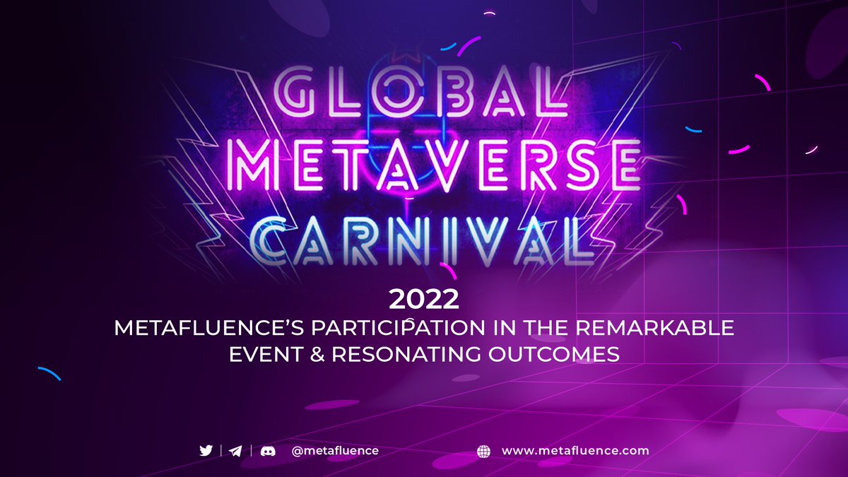 Metafluence (@metafluence) on Twitter photo 🚀 Represented by our Co-Founder & CEO, <a href="/eminvaliyev/">Emin Vali | Metafluence</a>, #MetafluenceCity was in the spotlight at the Global #Metaverse Carnival 🎤 During his speech, Mr. Vali delivered several important messages 🙌
👉 Read the related blog: blog.metafluence.com/global-metaver… 🚀 Represented by our Co-Founder & CEO, <a href="/eminvaliyev/">Emin Vali | Metafluence</a>, #MetafluenceCity was in the spotlight at the Global #Metaverse Carnival 🎤 During his speech, Mr. Vali delivered several important messages 🙌
👉 Read the related blog: blog.metafluence.com/global-metaver…