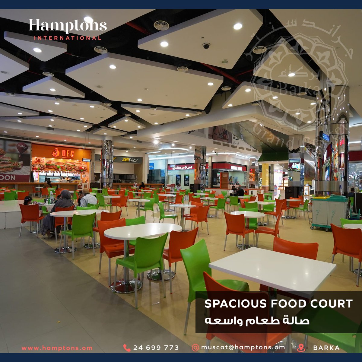 HamptonsOman's tweet photo. Retail spaces for rent 📣
Get your retail space in the heart of Barka @barkagc
kiosks also available 🚨
📞 For more information:
📞99631370

مساحات تجارية ومحلات للايجار 📣
اجر مساحتك لمشروعك التجاري في @barkagc
مساحات مختلفة من محلات واكشاك 🔑
📞لمزيد من المعلومات:
📞99631370 https://t.co/6umD4PP98O