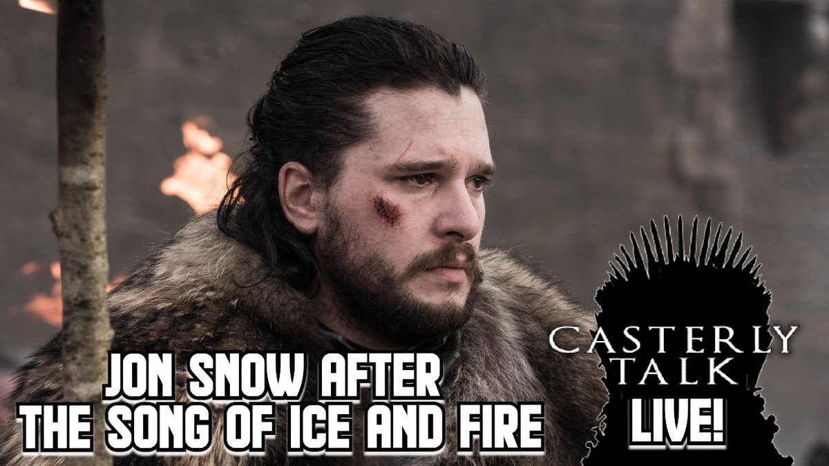 CasterlyTalk's tweet photo. So what's going on with #JonSnow? News, rumors, and comments from Kit himself...
Let's dive in on a LIVE #CasterlyTalk today at 3 PM PT
WATCH: https://t.co/OhD0htQHxv https://t.co/9XmaYaignS