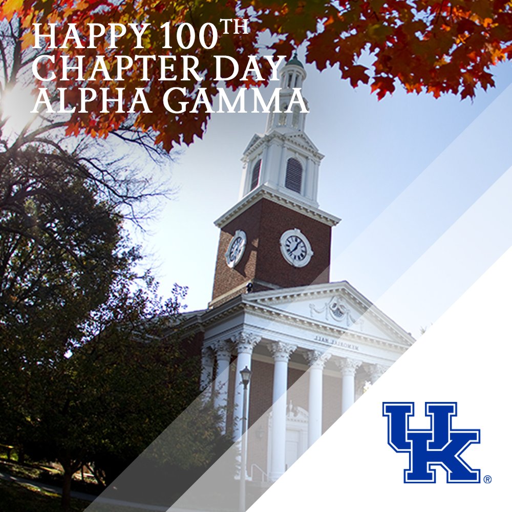 phimualpha's tweet image. Happy Chapter Day to the Alpha Gamma Chapter!

It has been 100 years since the chapter was originally chartered at the University of Kentucky in 1922. Join us in congratulating the Brothers of Alpha Gamma as they celebrate this milestone in their history!