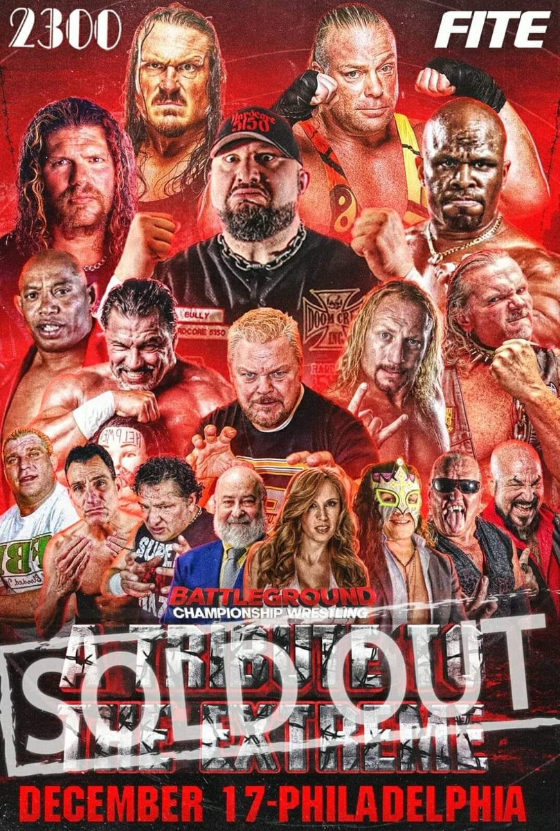 WrestlingInc's tweet image. RT + Follow @WrestlingInc &amp;amp; @FiteTV for a chance to win one free promo code for BCW: A Tribute To Extreme!