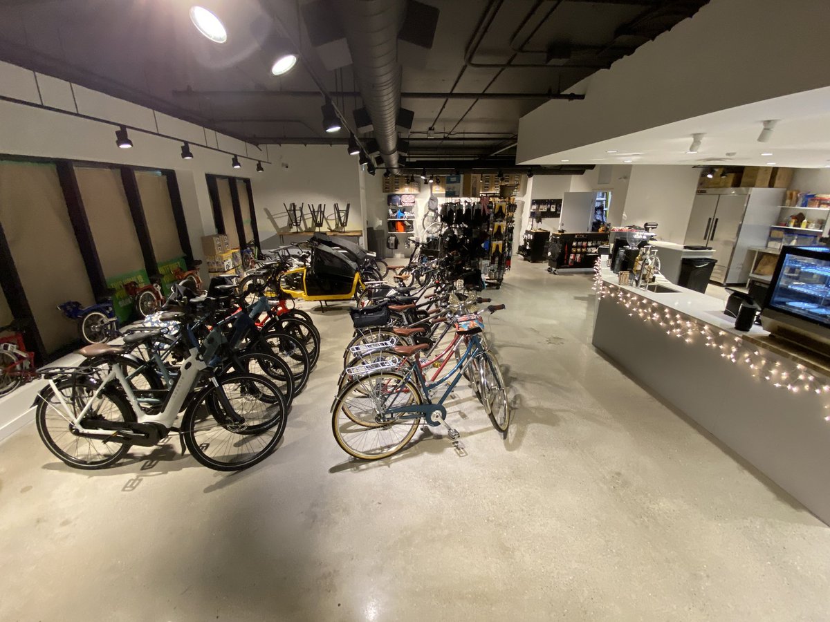 It’s NEW STORE DAY for us! We’re open at 320 Thames, come down for an espresso drink, fresh baked hand pie, or test ride your dream bike straight into the TVP. Open 8-5 this week and next for a “sneak preview”.
