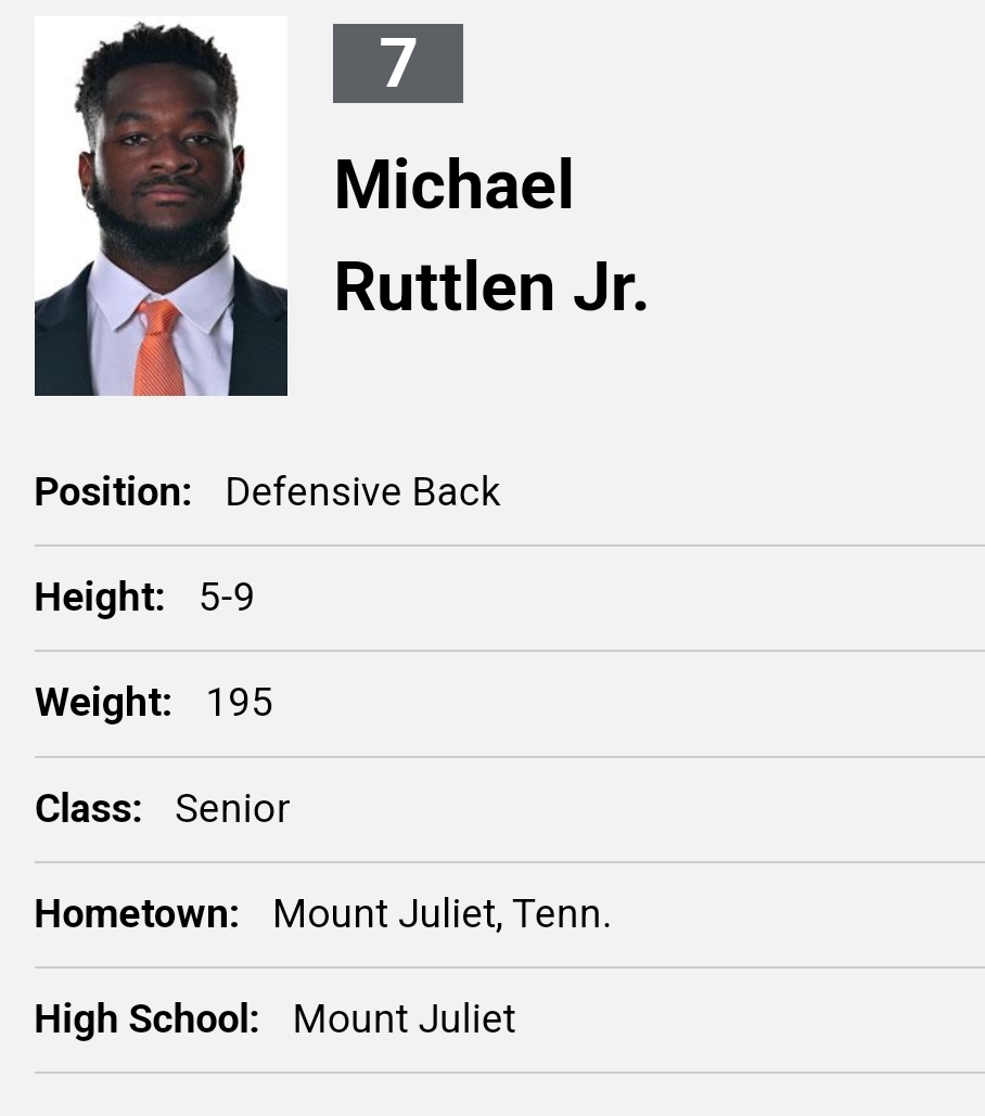 farrellportal's tweet image. Princeton DB Michael Ruttlen, an All-Conference performer, entered the portal as a grad transfer; in the last two seasons he totaled 66 tackles, 5 INT and 8 PD @_mrutt_