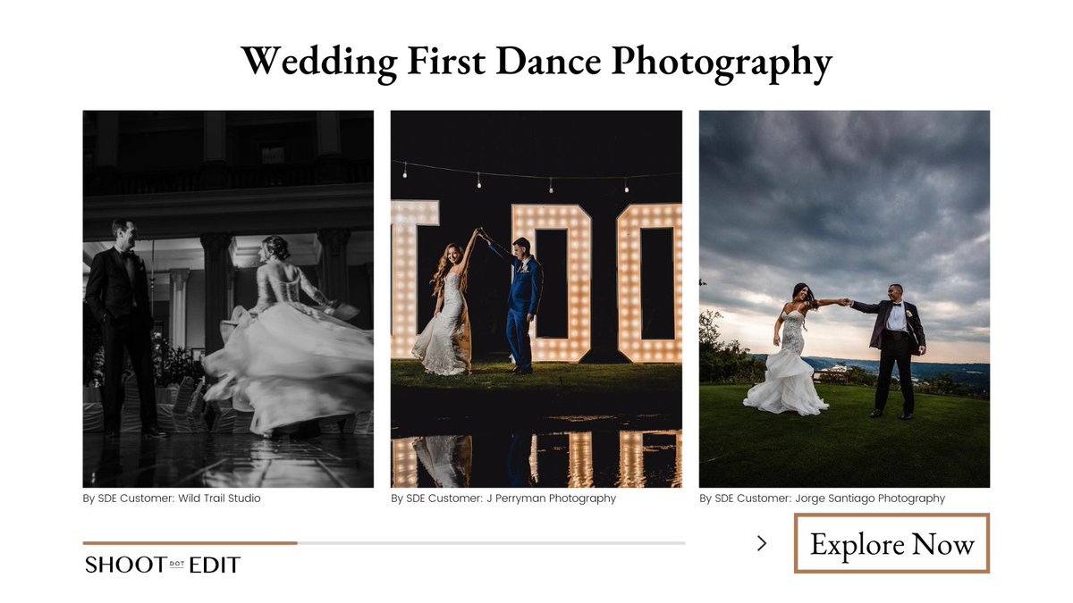 shootdotedit's tweet image. Photographing the first dance can be tricky, but with the right photography techniques, it can turn into a cakewalk!

👉 shootdotedit.com/blogs/news/fir…

#FirstDance #WeddingFirstDance #FirstDancePhotography #FirstDancePhotoIdeas #WeddingPhotography #WeddingPhotographyTips #ShootDotEdit