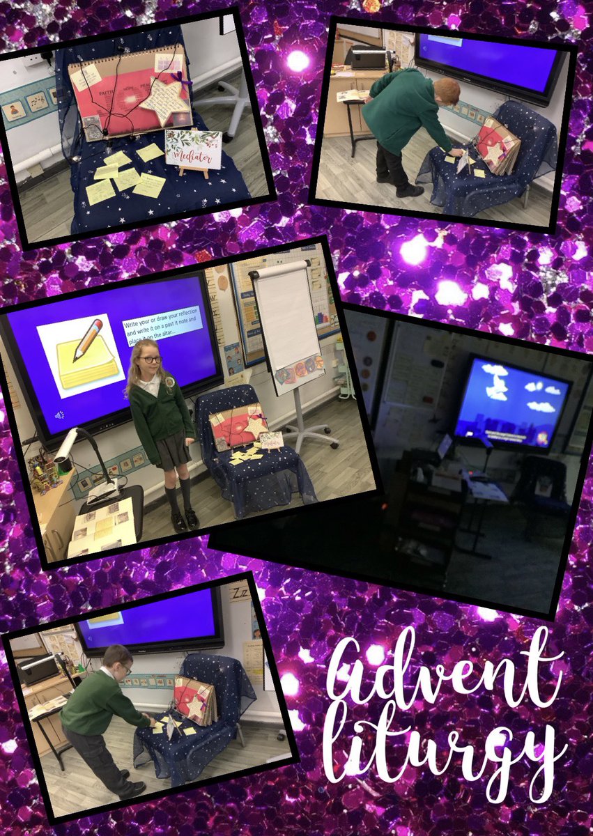 A huge thank you to members of our @GIFTteamSJSB who have led beautiful worships across school this week. Today, #sjsbclass7 we invited to reflect deeply on the Christmas story and why Jesus was the true king @StJosephStBede #sjsbliturgy #sjsbRE