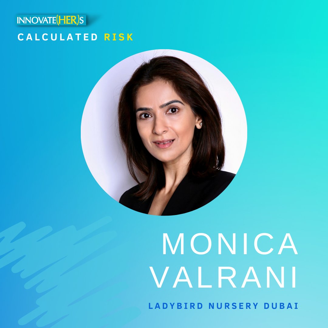 Take a break from the holiday rush & #MeetTheInnovateHER @MonicaValrani, CEO of @ladybird_dubai. In @InnovateHERs, Monica shows  how women's calculated-risk taking strategy is a competitive advantage when it comes to expanding a purpose-driven organization. #InnovateHERs #Book