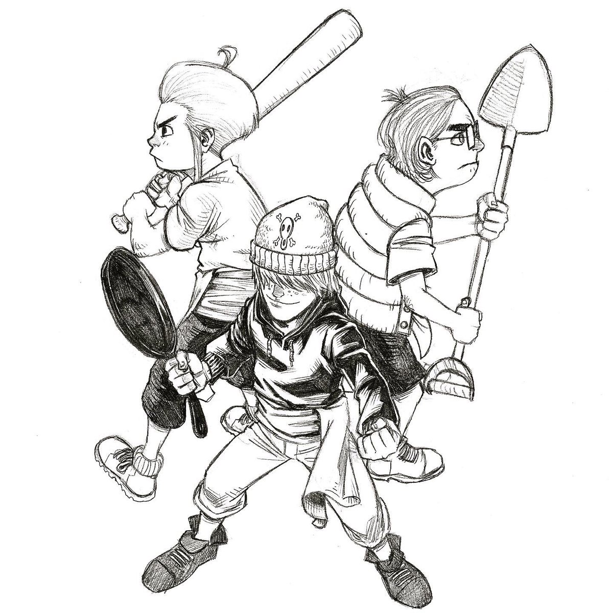 ElectroCereal's tweet photo. Haven’t forgot about my #OnePieceRedrawChallenge!
Here’s Peaman, Ninjin and Tamaneji, the three kids from #Ussop ‘s crew back in Syrup Town! What do you think of this arc? I don’t like it very much! 😔
#OnePiece #OP #SyrupTownArc #Sketch https://t.co/tR1QpR7NW2