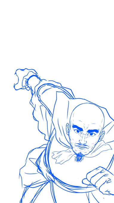 呂蒙を描いてます 