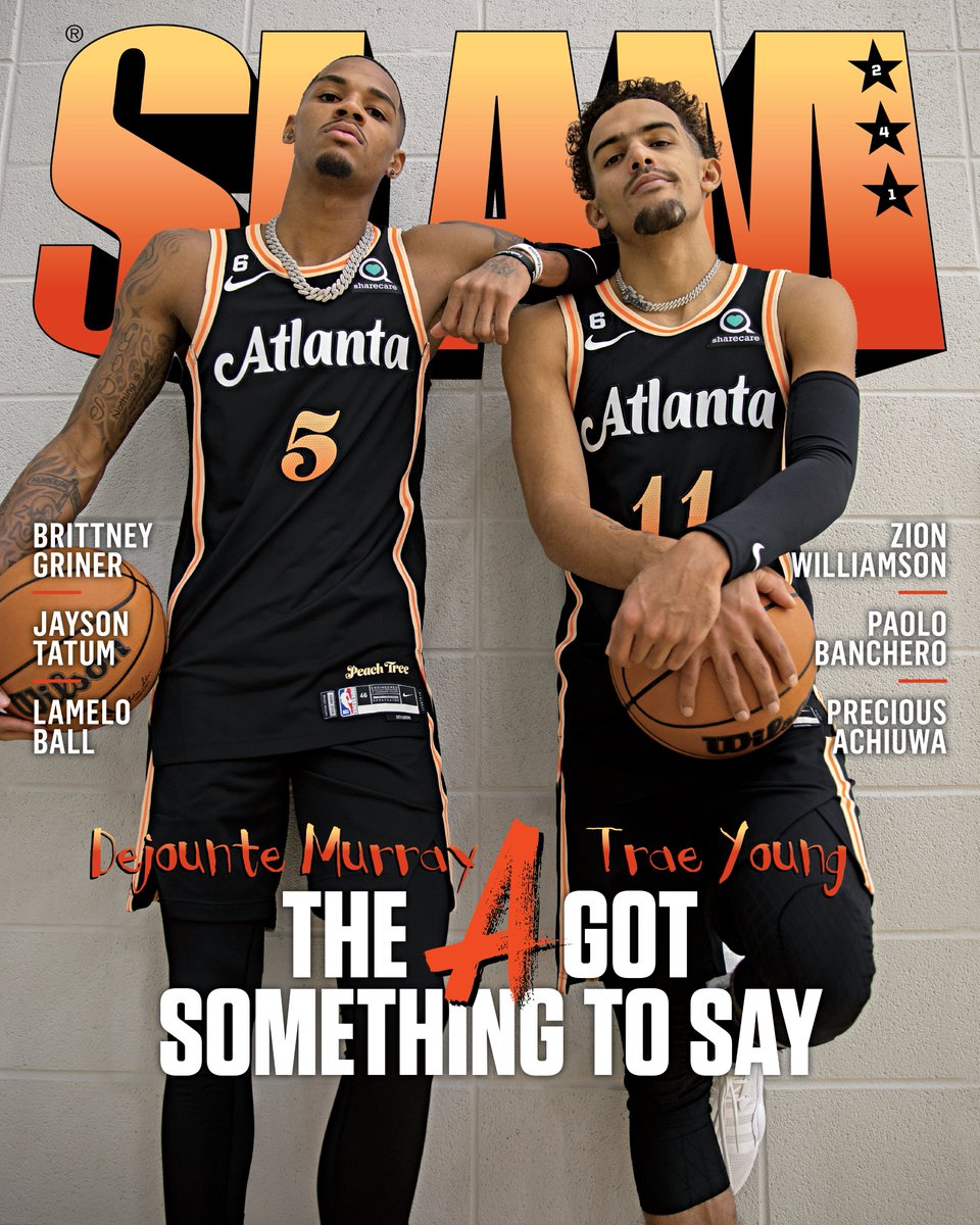 ATLHawks's tweet photo. We do it for the A. Introducing SLAM cover 241.

📸 @DiwangValdez https://t.co/OhSqlqSWVx